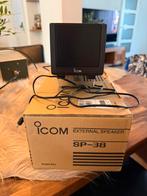 Icom SP 38 Speaker nieuwstaat in doos, Ophalen of Verzenden, Zo goed als nieuw, Zender en Ontvanger