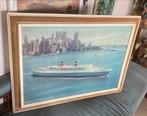 SS Nieuw Amsterdam 1938 - Holland America Lijn, Antiek en Kunst, Ophalen of Verzenden
