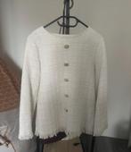 Trui boucle met gouden sierknopen maat M, Ophalen of Verzenden, Zo goed als nieuw, Maat 38/40 (M), Overige kleuren