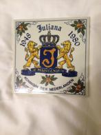 Wandtegel Juliana, Ophalen of Verzenden