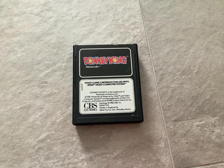 Atari 2600 Donkey Kong, Spelcomputers en Games, Games | Atari, Gebruikt, Atari 2600, 1 speler, Vanaf 3 jaar, Ophalen of Verzenden