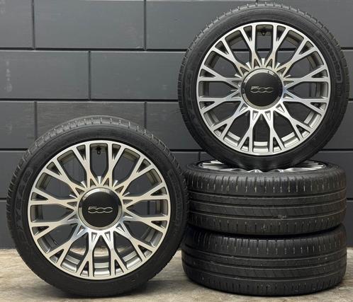 Originele 16 inch Fiat 500 4x98 ET35 Goodyear 195/45/16, Auto-onderdelen, Banden en Velgen, Banden en Velgen, Zomerbanden, 16 inch