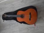 Gitaar akoestische met hoes, Ophalen of Verzenden, Zo goed als nieuw, Klassieke of Spaanse gitaar