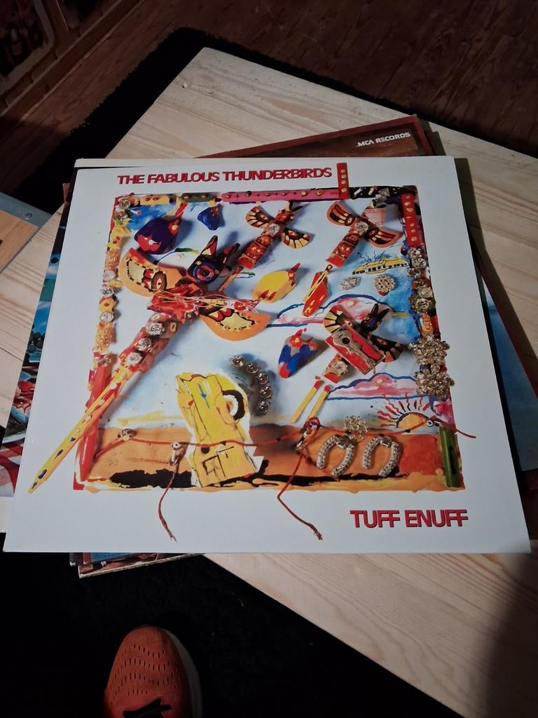 The Fabulous Thunderbirds - Tuff Enuff Vinyl ZGAN, Ophalen of Verzenden, Zo goed als nieuw, 12 inch, Rock-'n-Roll