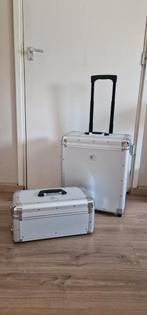 IB professionele aluminium koffer/trolley, Sieraden, Tassen en Uiterlijk, Koffers, Ophalen, Zo goed als nieuw, Hard kunststof