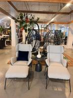 Showroom Fresno relaxstoel incl. voetenbank, Ophalen of Verzenden, Nieuw, Aluminium
