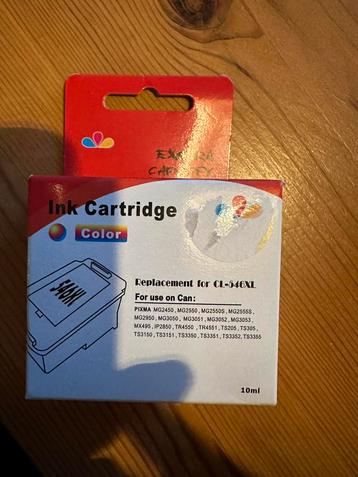 Inkt Cartridge Black en Color 545 en 546  XL  Canon. beschikbaar voor biedingen
