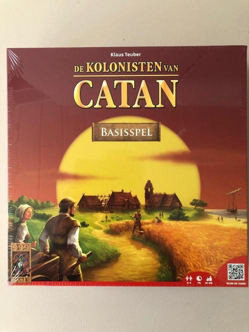 Kolonisten van Catan Basisspel (geseald), Hobby en Vrije tijd, Gezelschapsspellen | Bordspellen, Nieuw, Drie of vier spelers, Ophalen of Verzenden