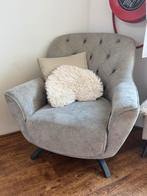 Grijze draaistoel, Huis en Inrichting, Fauteuils, Ophalen of Verzenden, Gebruikt, 50 tot 75 cm