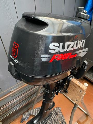 Te koop suzuki 5 pk met theri micro fun boot  beschikbaar voor biedingen