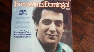 2 LP - Placido Domingo - Bravissimo, Domingo ! Arias & Duets beschikbaar voor biedingen