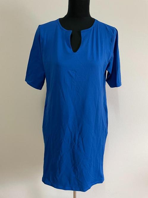 J138 - Nieuwe koningsblauwe Ademloos jurk maat 40 (1), Kleding | Dames, Jurken, Nieuw, Maat 38/40 (M), Onder de knie, Ophalen of Verzenden