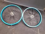 2x BMX achter wiel 20inch blauw, Fietsen en Brommers, Fietsonderdelen, Ophalen of Verzenden, Gebruikt, Algemeen, Wiel