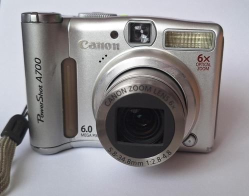 Canon Powershot A700, Audio, Tv en Foto, Fotocamera's Digitaal, Zo goed als nieuw, Compact, Canon, 4 t/m 7 keer, Ophalen of Verzenden