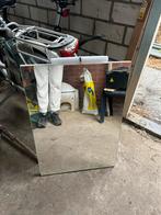 Vierkante spiegel met verlichting, Huis en Inrichting, Gebruikt, Vierkant, Ophalen of Verzenden, Minder dan 100 cm