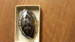 Zilveren Nielo broche,, Verzenden, Zo goed als nieuw, Zilver, Zilver