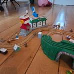 Lego trein, retro! 1 wagon met aanhanger. En leuke accessoir, Ophalen of Verzenden, Gebruikt, Complete set, Lego