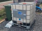 IBC 1000 liter, metalen pallet., 150 liter of meer, Ophalen, Zo goed als nieuw, Kunststof