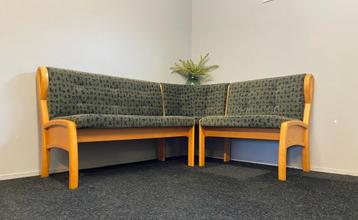 Originele Duitse eethoek-bank Oostenrijkse klepbank hoekbank beschikbaar voor biedingen