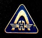 Hanomag speld- blauw gelakt, Verzamelen, Verzenden, Nieuw, Transport, Speldje of Pin