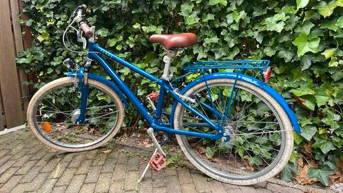 Kinderfiets 24 inch Decathlon Elops, Fietsen en Brommers, Fietsen | Jongens, Zo goed als nieuw, 24 inch, Handrem, Versnellingen