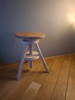 Ikea draaibare houten kruk., Gebruikt, Bruin, Ophalen of Verzenden, Eén