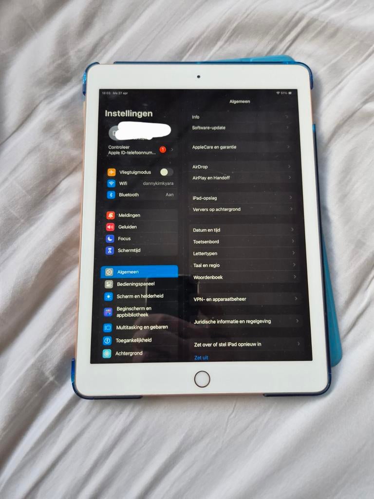 Apple iPad (6e generatie) 128GB Wi-Fi, Computers en Software, Apple iPads, Ophalen of Verzenden