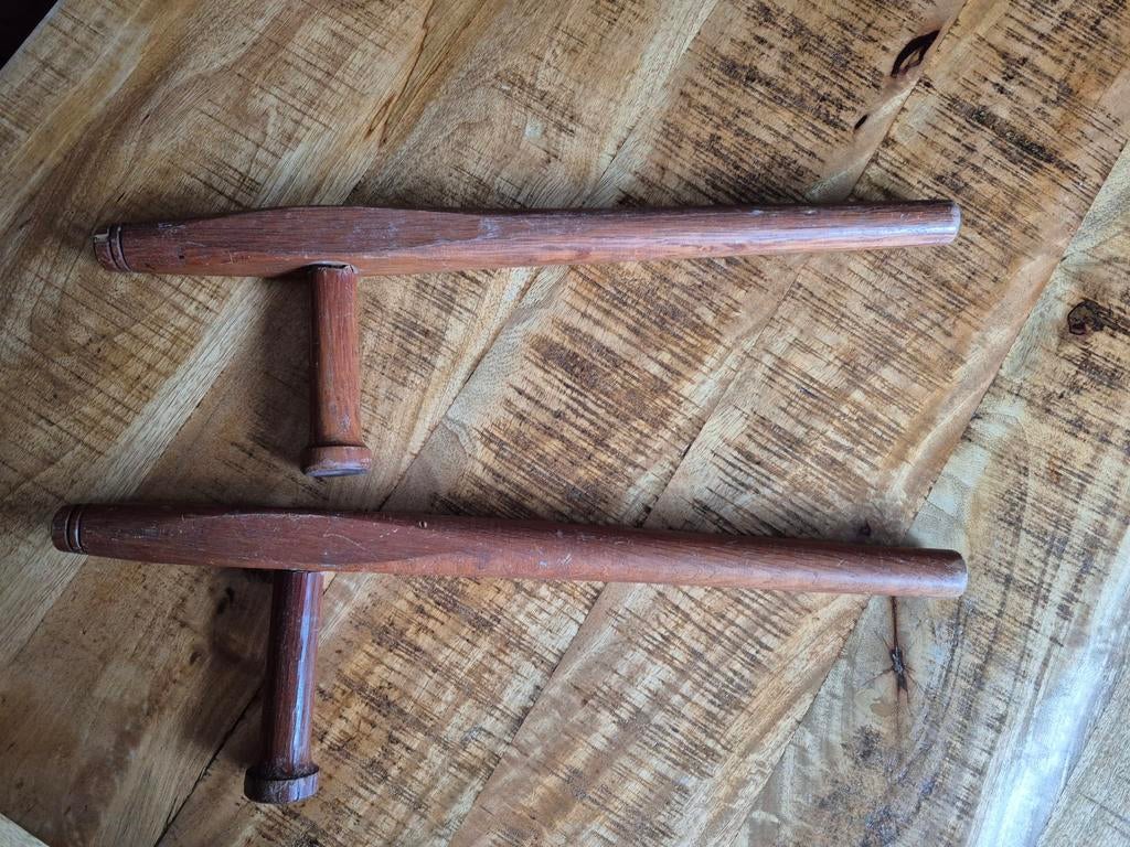 Tonga gevechtsstokken - Set van 2, Ophalen of Verzenden, Gebruikt, Overige, Vechtsportmateriaal