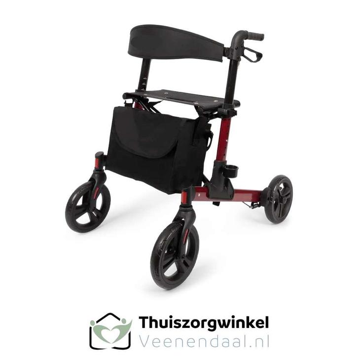 Rollator lichtgewicht - Rollator dubbel opvouwbaar, Diversen, Rollators, Nieuw, Lichtgewicht, Opvouwbaar, Ophalen of Verzenden