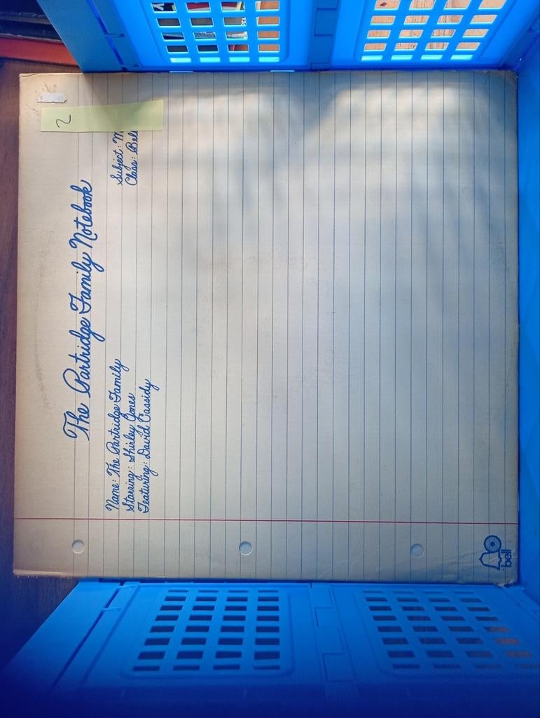 The Partridge Family Notebook LP, Ophalen of Verzenden