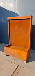 Cortenstaal Waterpartijen: Fonteinen & Waterornamenten, Tuin en Terras, Ophalen of Verzenden