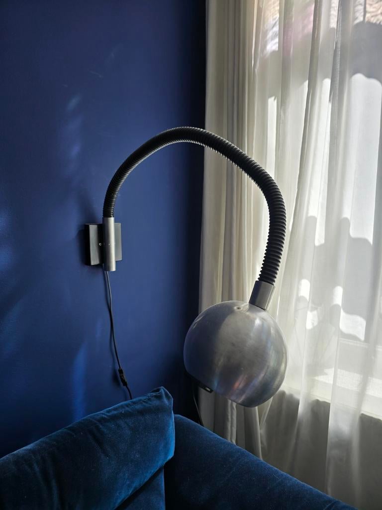 Originele Raak vintage space age bollamp, Huis en Inrichting, Lampen | Vloerlampen, Ophalen of Verzenden, Minder dan 100 cm