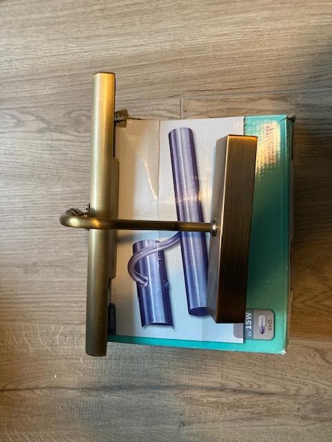Massive, wandlamp, schilderijlamp, Huis en Inrichting, Ophalen, Nieuw, Metaal, Klassiek