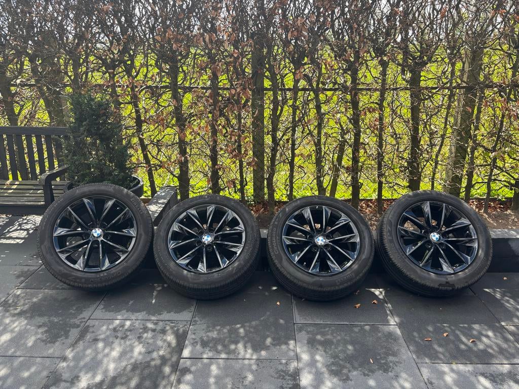 Originele 18” BMW X3 of X4 velgen met zomerbanden, Auto-onderdelen, Banden en Velgen, Ophalen, 18 inch, Banden en Velgen, Personenwagen