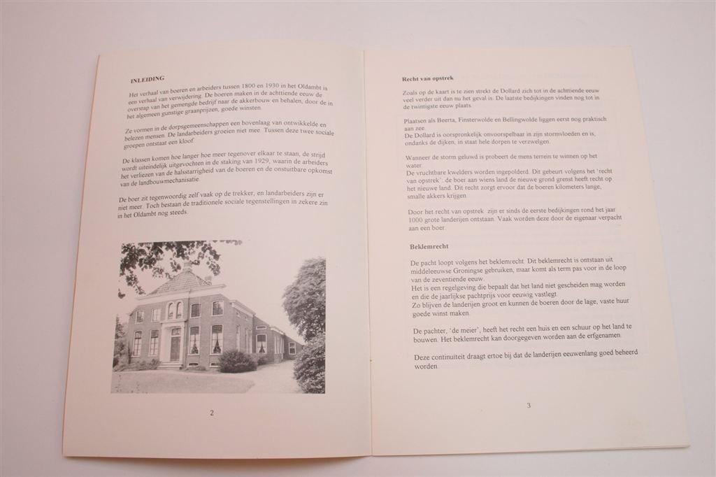 Boeren en Arbeiders Oldambt — Zeldzaam & Geïllustreerd, Boeken, Ophalen of Verzenden, Gelezen