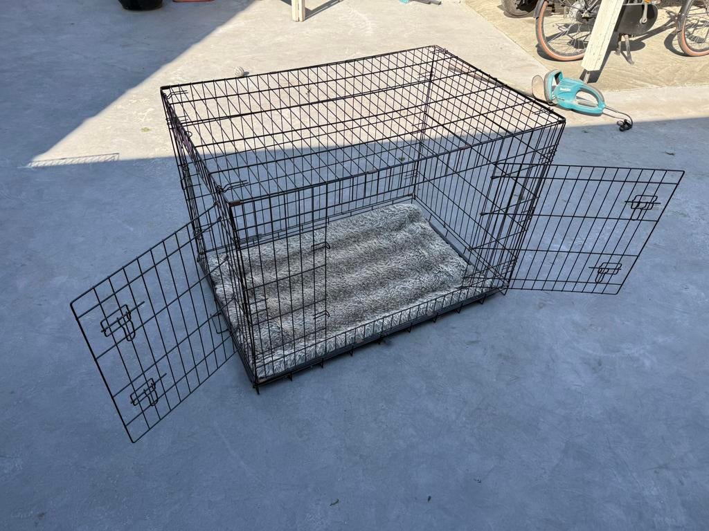 Grote honden bench, b100 x d70 x h70 cm, Ophalen of Verzenden, Gebruikt