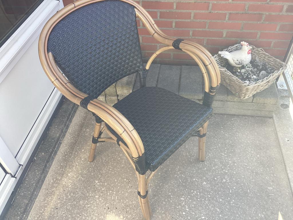 2 Tuinstoelen - Koopje!, Tuin en Terras, Tuinstoelen, Gebruikt, Wicker, Ophalen of Verzenden