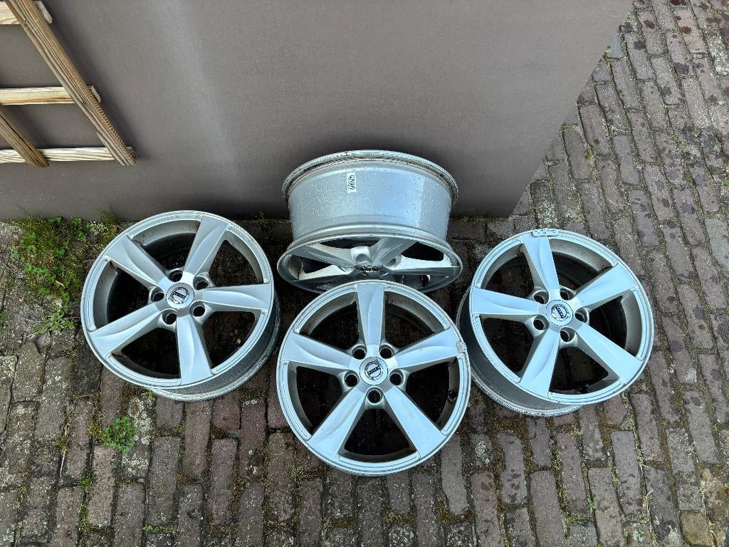 Originele Volvo velgen te koop, 16inch, Ophalen, Gebruikt, Velg(en), 16 inch