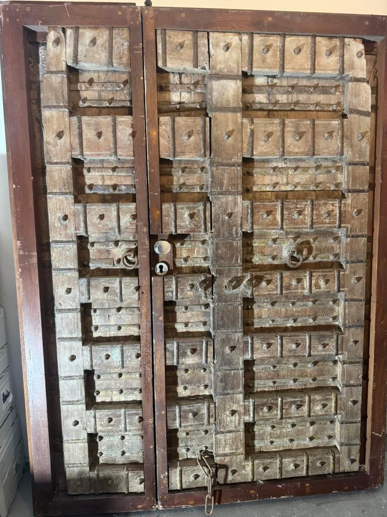 Oosterse antieke deuren set, Ophalen of Verzenden