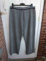 Zwart/witte 'tweed' broek, maat 46, Ophalen, Maat 46/48 (XL) of groter, Nieuw, Grijs