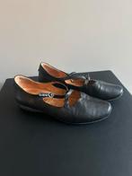 Zwarte Lederen Think Schoenen met Bandjes maat 40,5, Kleding | Dames, Schoenen, Zwart, Zo goed als nieuw, Ballerina's, Ophalen of Verzenden
