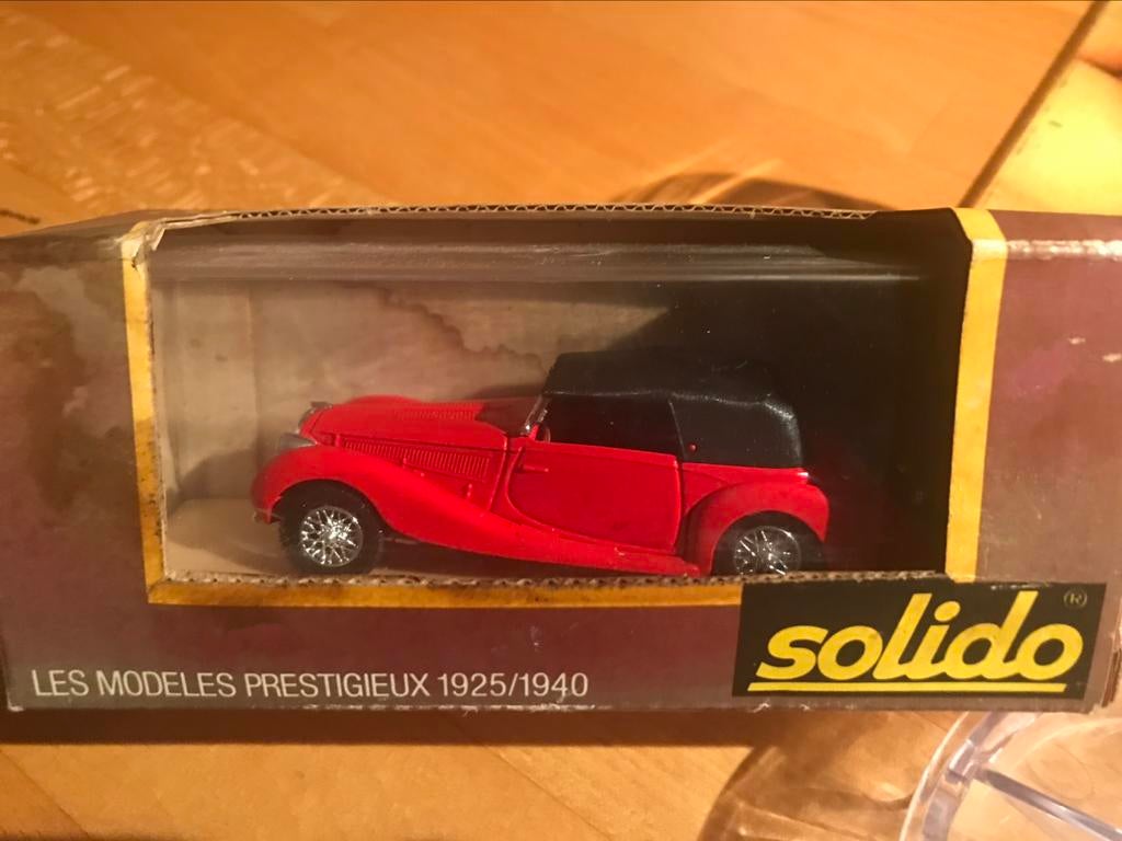 Modelauto Solido Delahaye, Ophalen of Verzenden, Nieuw, Auto, Overige merken