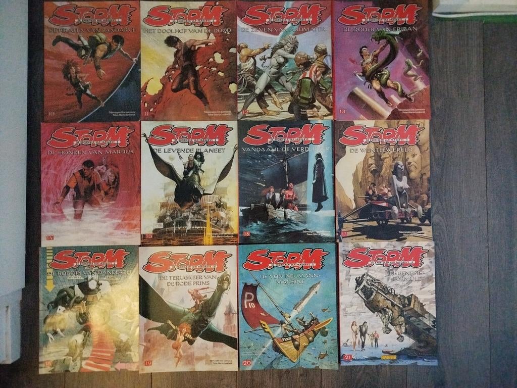 STORM KRONIEKEN VAN PANDARVE 19 STUKS NETTE STAAT, Boeken, Stripboeken, Complete serie of reeks, Ophalen of Verzenden, Zo goed als nieuw