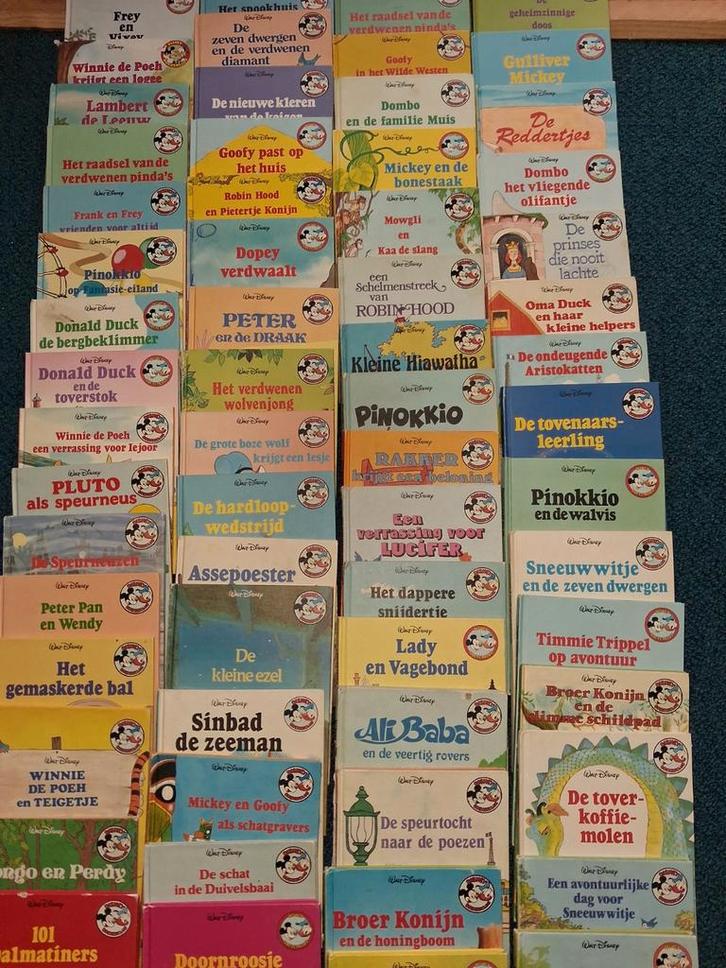 Grote partij Walt Disney boeken, Boeken, Kinderboeken | Kleuters, Gelezen, Sprookjes, Ophalen