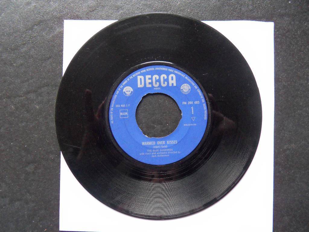 The Blue Diamonds - Warmed over kisses, Cd's en Dvd's, Vinyl Singles, Ophalen of Verzenden, Gebruikt, Pop