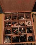 Oude Houten Kist met of zonder Knopen gevuld of bak Knopen, Ophalen of Verzenden, Zo goed als nieuw, Knoop of Knopen