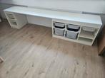 Ikea Trofast kast met bakken + bureauplank, Ophalen, Minder dan 50 cm, Gebruikt, Minder dan 100 cm