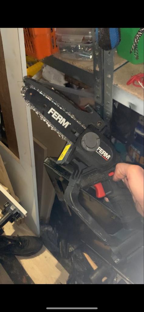 Ferm kettingzaag, Ophalen of Verzenden, Gebruikt, Overige typen