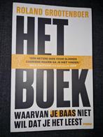 Het boek waarvan je baas niet wil dat je het leest, Sociale psychologie, Zo goed als nieuw, Roland Grootenboer, Ophalen of Verzenden