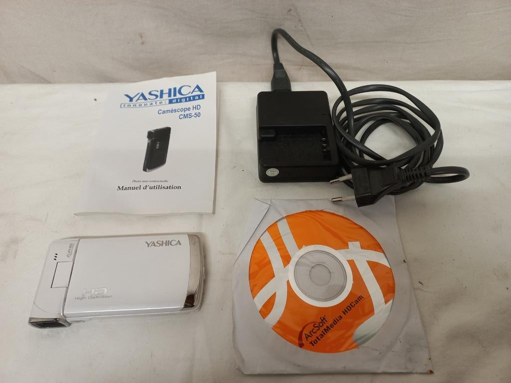 Yashica CMS 50 Foto & Filmcamera - Compleet!, Ophalen of Verzenden